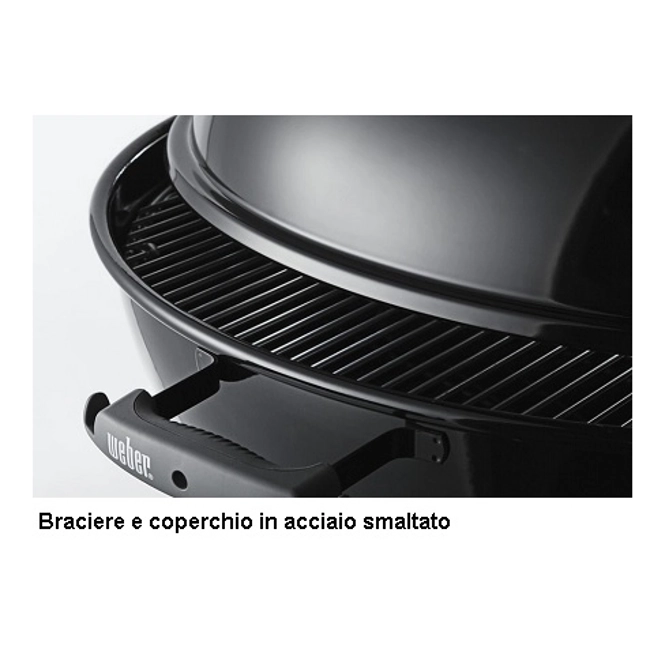 Vendita online Barbecue a carbone Weber Compact Kettle 47 cm. black